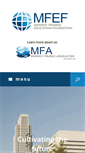 Mobile Screenshot of mfef.org